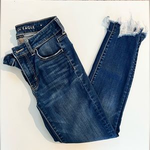 American Eagle Crop Jeans.